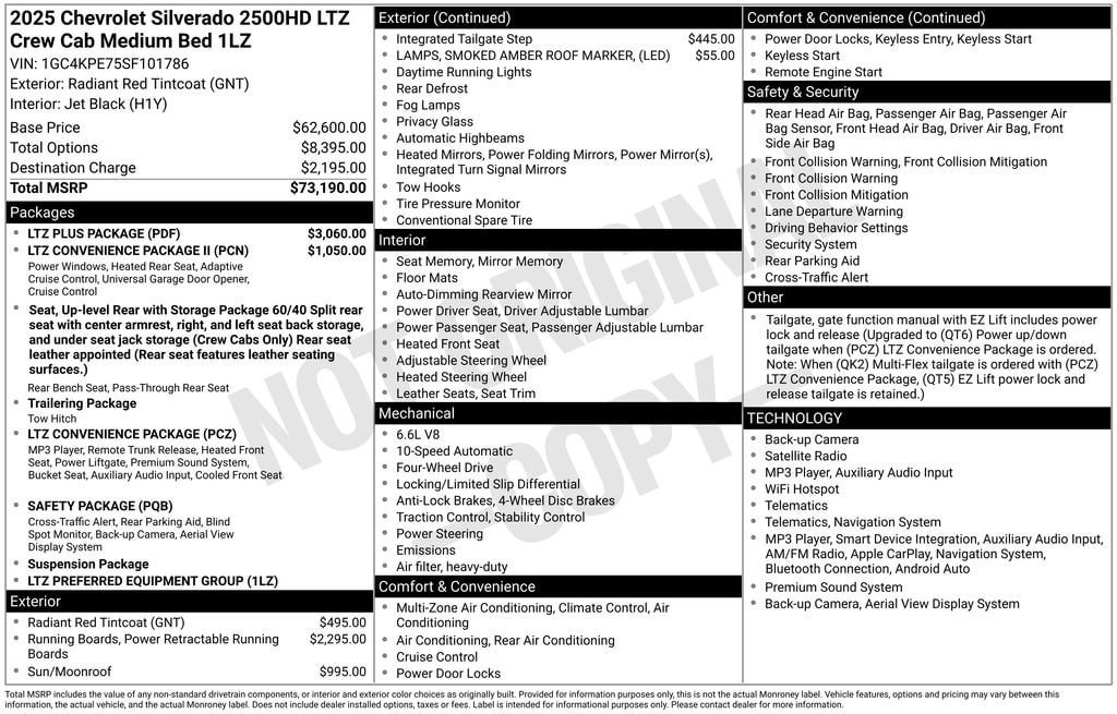 chevrolet silverado 2500hd 2025 1GC4KPE75SF101786 image chevrolet silverado 2500hd 2025 1GC4KPE75SF101786 image